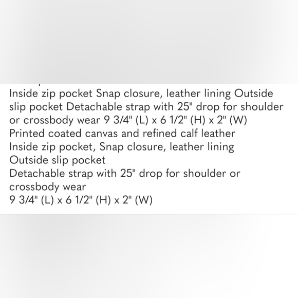 Coach Red and Tan Clutch - Picture 4 of 4